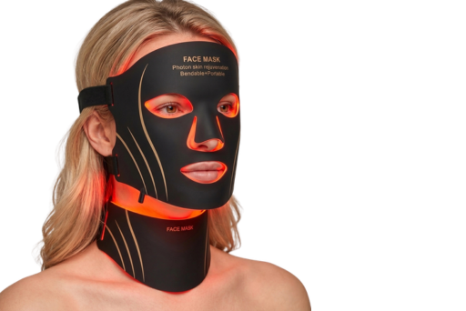 7-Farben LED Gesichts- und Hals-Therapie-Maske