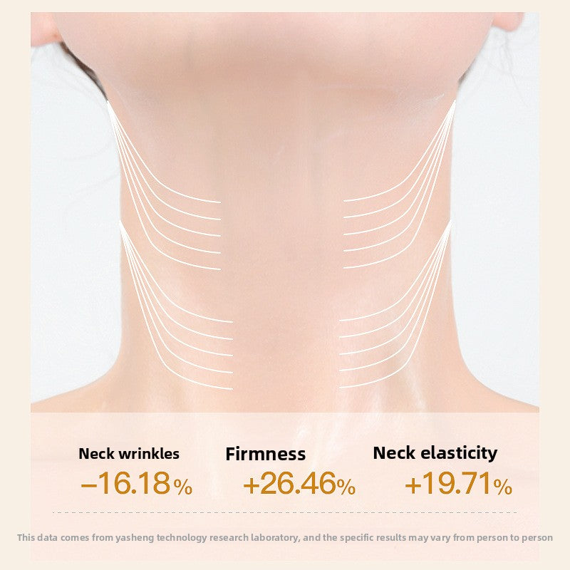 Gold Tightening Neck Mask with Vibration