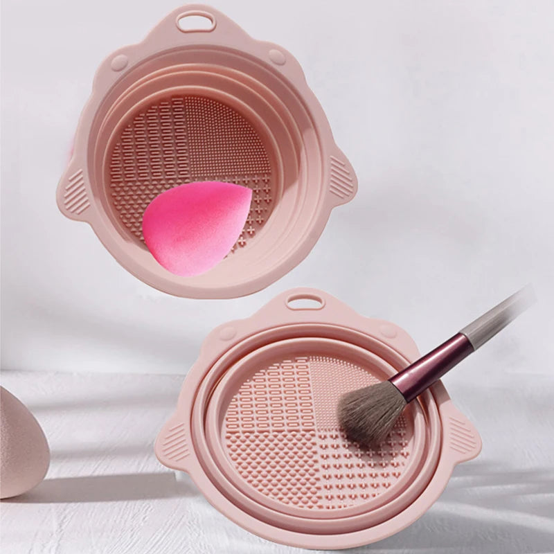 Makeup Brush Cleansing Bowl